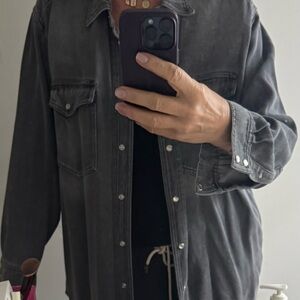 Isabel Marant Gray Jean Jacket